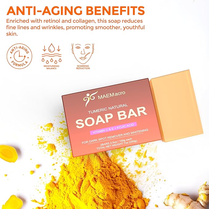 MAEMacro Brightening Soap Bar - Image 3